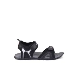 Campus Men's Black Floater Sandals-picture-48