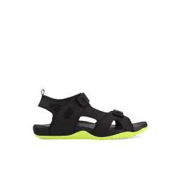 Campus Men's Black Floater Sandals-picture-36