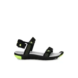 Campus Men's Black Floater Sandals-picture-35