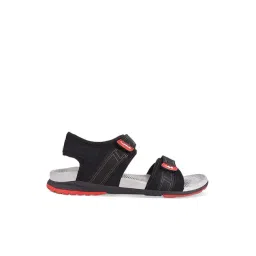 Campus Men's Black Floater Sandals-picture-30