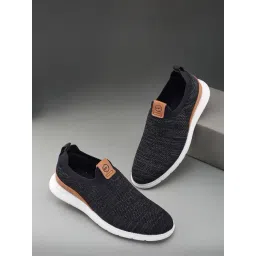 Campus Men's CHALK Black Walking Shoes-picture-34