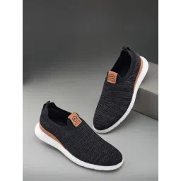 Campus Men's CHALK Black Walking Shoes image 1