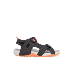 Campus Men's Charcoal Floater Sandals-image-0