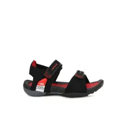Campus Men's Core Black Floater Sandals-picture-20