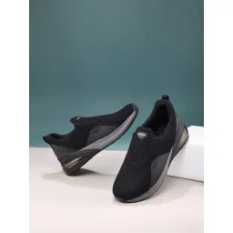 Campus Men's CROWD Black Walking Shoes-picture-31