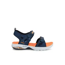Campus Men's Navy & Orange Floaters-picture-18