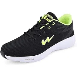 campus Men's Royce-2 BLK/GRN Running Shoes - 9UK/India CG-248-picture-10