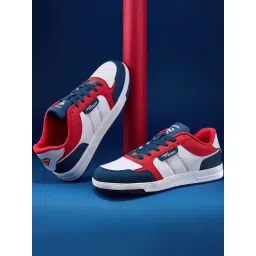 Campus Men's White & Royal Blue Casual Sneakers-picture-18