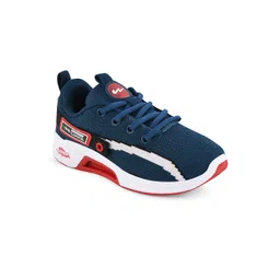 Campus Unisex Kids Blue Mesh Running Shoes-picture-32
