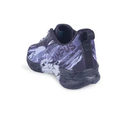 Campus Women Navy Blue Printed Mesh Running Shoes image 4