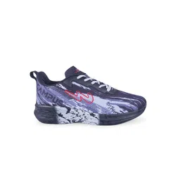 Campus Women Navy Blue Printed Mesh Running Shoes image 3