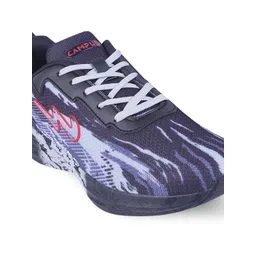 Campus Women Navy Blue Printed Mesh Running Shoes image 2