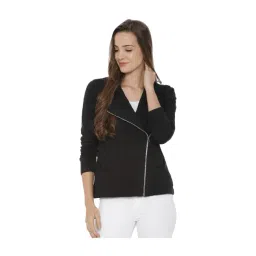 Campus Sutra Black Full Sleeves Cotton Jacket-picture-45