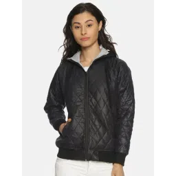 Campus Sutra Black Hooded Jacket-picture-20