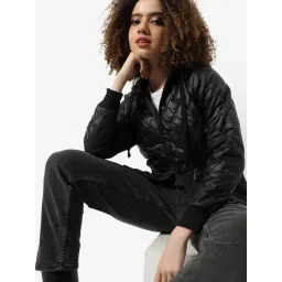 Campus Sutra Black Padded jacket-picture-48