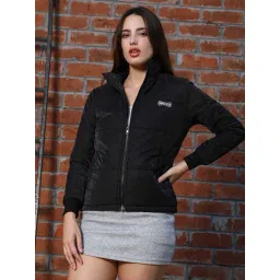 Campus Sutra Black Regular Fit Jacket-picture-19