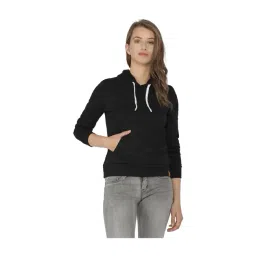 Campus Sutra Black Relaxed Fit Hoodie-picture-26