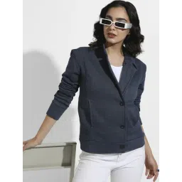 Campus Sutra Blue Cotton Jacket-picture-47