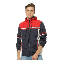 Campus Sutra Blue Full Sleeves Hooded Jacket-picture-21