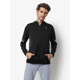 Campus Sutra Charcoal Grey Regular Fit Sports Jacket-picture-41