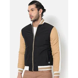 Campus Sutra Colourblocked Windcheater Puffer Jacket-picture-28