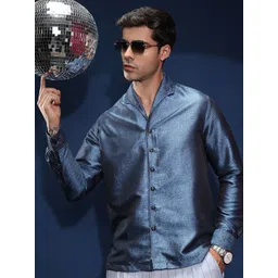 Campus Sutra Comfort Opaque Cotton Regular Fit Casual Shirt-picture-14