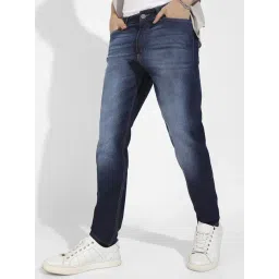 Campus Sutra Dark Blue Regular Fit Jeans-picture-37