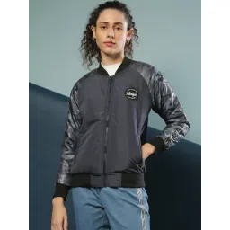 Campus Sutra Grey Regular Fit Jacket-picture-30