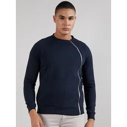 Campus Sutra High Neck Cotton Front-Open Sweatshirt-picture-18