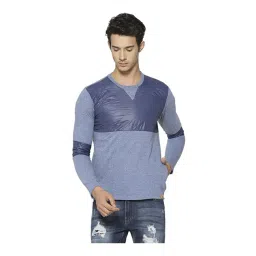 Campus Sutra Light Blue Full Sleeves Sweatshirt-picture-23