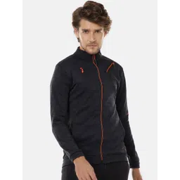 Campus Sutra Men Black Windcheater Sporty Jacket image 1