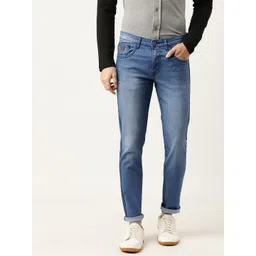 Campus Sutra Men Blue Slim Fit Mid-Rise Clean Look Jeans-picture-15