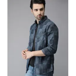 campus sutra Men Checked Regular Fit Shirt-picture-39