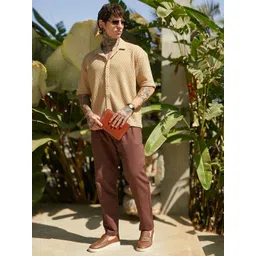 Campus Sutra Men Classic Opaque Casual Shirt-picture-11