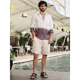 Campus Sutra Men Classic Regular Fit Spread Collar Colourblocked Casual Shirt-picture-35