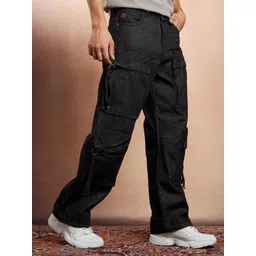 Campus Sutra Men Comfort Baggy Fit Mid-Rise Stretchable Jeans-picture-38