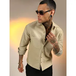 Campus Sutra Men Comfort Opaque Casual Shirt-picture-36