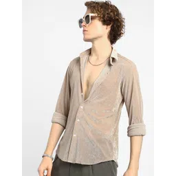 Campus Sutra Men Comfort Opaque Casual Shirt-picture-26