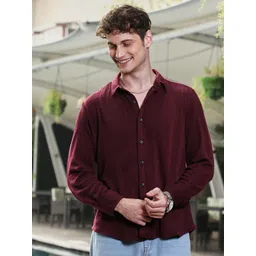 Campus Sutra Men Comfort Opaque Casual Shirt-picture-40