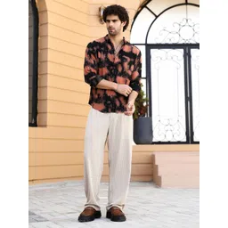 Campus Sutra Men Comfort Opaque Printed Casual Shirt-picture-42