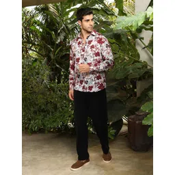 Campus Sutra Men Comfort Printed Casual Shirt-picture-31