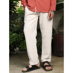Campus Sutra Men Comfort Relaxed Fit Trousers-picture-23