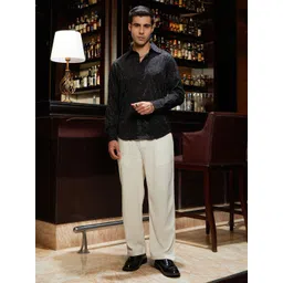 Campus Sutra Men Floral Print Comfort Slim Fit Casual Shirt-picture-33