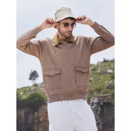 Campus Sutra Men Lightweight Biker Jacket-picture-22