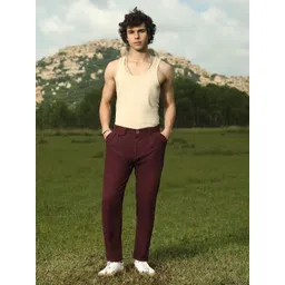 Campus Sutra Men Relaxed Fit Trousers-picture-37