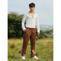 Campus Sutra Men Relaxed Regular Fit Trousers-picture-29