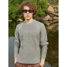 Campus Sutra Men Ribbed Pullover-picture-41