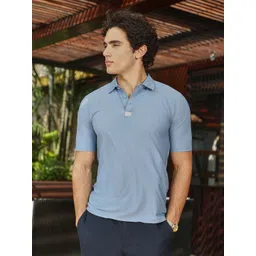 Campus Sutra Men Solid Polo Collar T-shirt-picture-26