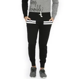 Campus Sutra Men's Black Jogger Trousers-picture-14