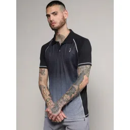 Campus Sutra Multicoloured Regular Fit Ombre Sports Polo-picture-42